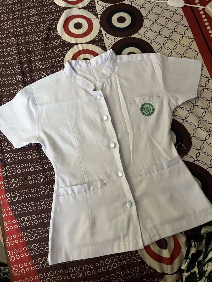 OLFU NURSING UNIFORM (Category: Others Tops) located in San Miguel. Submitted by mmizuki.ai (Listing ID 1447392833, Image 1). Description: Can do meet up sa OLFU VAL.