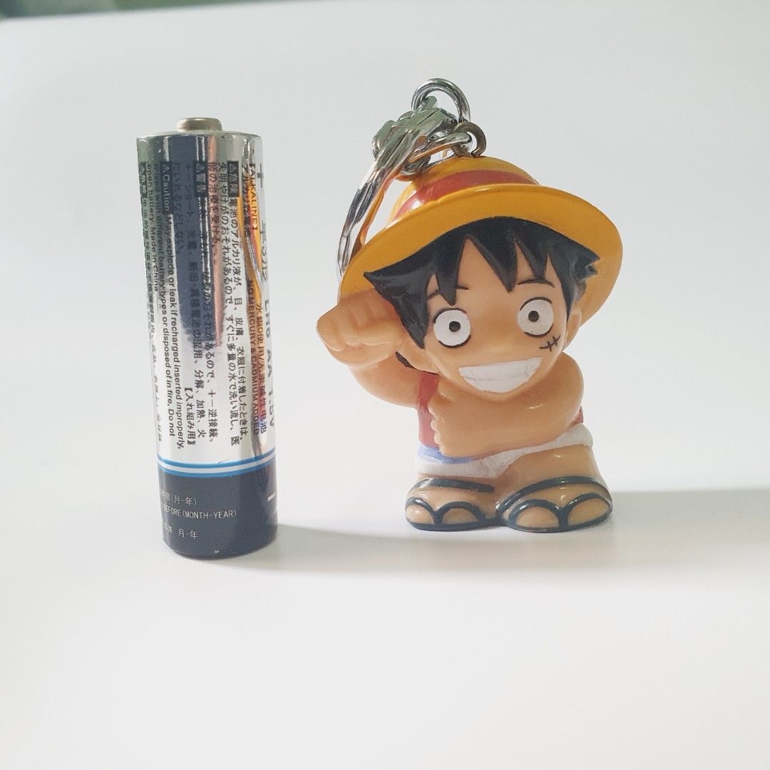 One Piece Luffy Mascot Keychain Charm (Category: Character Goods) located in Taytay. Submitted by kyo.mono (Listing ID 1447452094, Image 2). Description: 💟Follow us on IG: kyo.mono for faster replies TikTok: kyo.mono_ for videos and review Good as new Auth from Japan Actual photo posted.