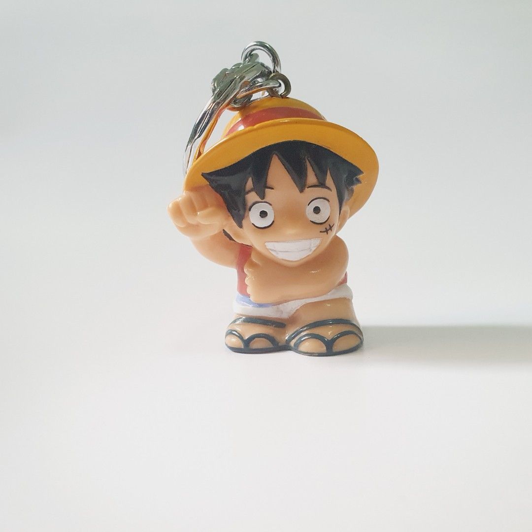 One Piece Luffy Mascot Keychain Charm (Category: Character Goods) located in Taytay. Submitted by kyo.mono (Listing ID 1447452094, Image 1). Description: 💟Follow us on IG: kyo.mono for faster replies TikTok: kyo.mono_ for videos and review Good as new Auth from Japan Actual photo posted.