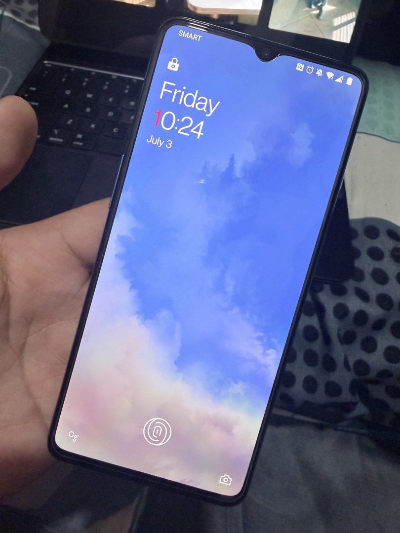 OnePlus 7T 128GB (Category: OnePlus) located in Manila. Submitted by ronniexb (Listing ID 1447433344, Image 1). Description: For Sale Glacier Blue 128GB No Issues No history of repair Includes: Original Cable, Charging brick, and clear case Very nice device! Once a flagship with SnapDragon 855+ chipset..