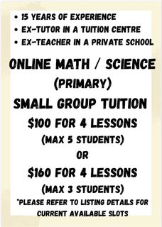 (Category: ) located in . Submitted by Tutor_Nur (Listing ID 1435192165, Image 1). Description: .
