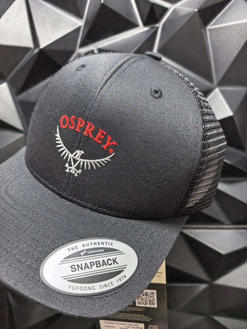 OSPREY TRUCKER HAT (Category: Caps & Hats) located in Bacoor. Submitted by secretsup (Listing ID 1447351008, Image 2). Description: OSPREY TRUCKER HAT SIZE : ONE SIZE FITS ALL ADJUSTABLE SNAPBACK CAP 700 EACH PLUS SF.