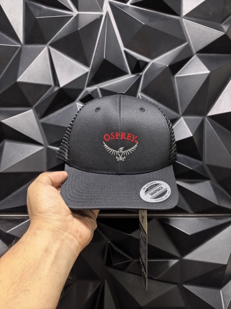OSPREY TRUCKER HAT (Category: Caps & Hats) located in Bacoor. Submitted by secretsup (Listing ID 1447351008, Image 1). Description: OSPREY TRUCKER HAT SIZE : ONE SIZE FITS ALL ADJUSTABLE SNAPBACK CAP 700 EACH PLUS SF.