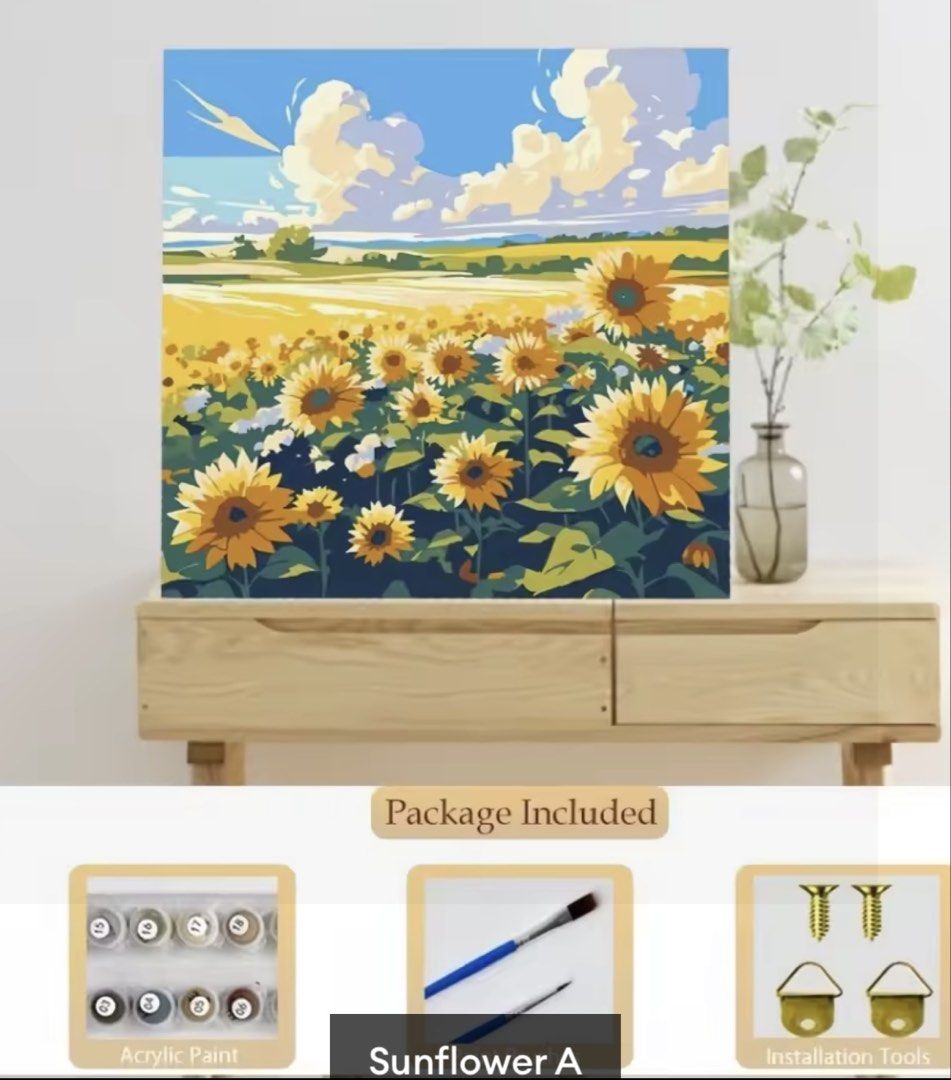 Paint by Numbers (Category: Art & Prints) located in Manila. Submitted by arti_arti (Listing ID 1447326049, Image 1). Description: 20x20 cm.