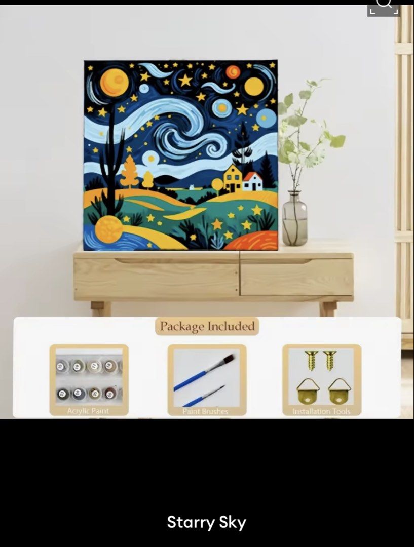 Paint by Numbers (Category: Art & Prints) located in Manila. Submitted by arti_arti (Listing ID 1447326203, Image 1). Description: 20x20 cm.