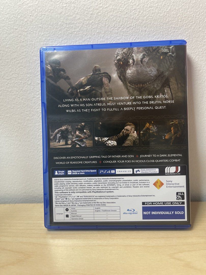 PS4 God of War Scratchless (Category: PlayStation) located in Pasig City. Submitted by tjfindspreloveditems (Listing ID 1447380375, Image 2). Description: 🎮 FOR SALE 🎮 PS4 God of War ⚔️🔥 Scratchless, like new 💰 ₱590 Join Kratos and Atreus on an epic journey through the Norse realms! 🎮🔥 📍 Ortigas 🚚 Nationwide shipping via LBC, J&T, Lalamove, and Grab 📌 Follow TimStore for more Nintendo Switch, PS4 & PS5 deals 🎮.