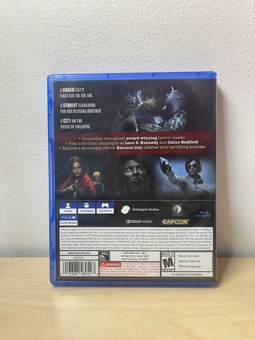 PS4 Resident Evil 2 🧟🔦 Scratchless (Category: PlayStation) located in Pasig City. Submitted by tjfindspreloveditems (Listing ID 1447378963, Image 2). Description: 🎮 FOR SALE 🎮 PS4 Resident Evil 2 🧟🔦 Scratchless, like new 💰 ₱790 Relive the terrifying return to Raccoon City in this critically acclaimed remake! 🎮🔥 📍 Ortigas 🚚 Nationwide shipping via LBC, J&T, Lalamove, and Grab 📌 Follow TimStore for more Nintendo Switch, PS4 & PS5 deals 