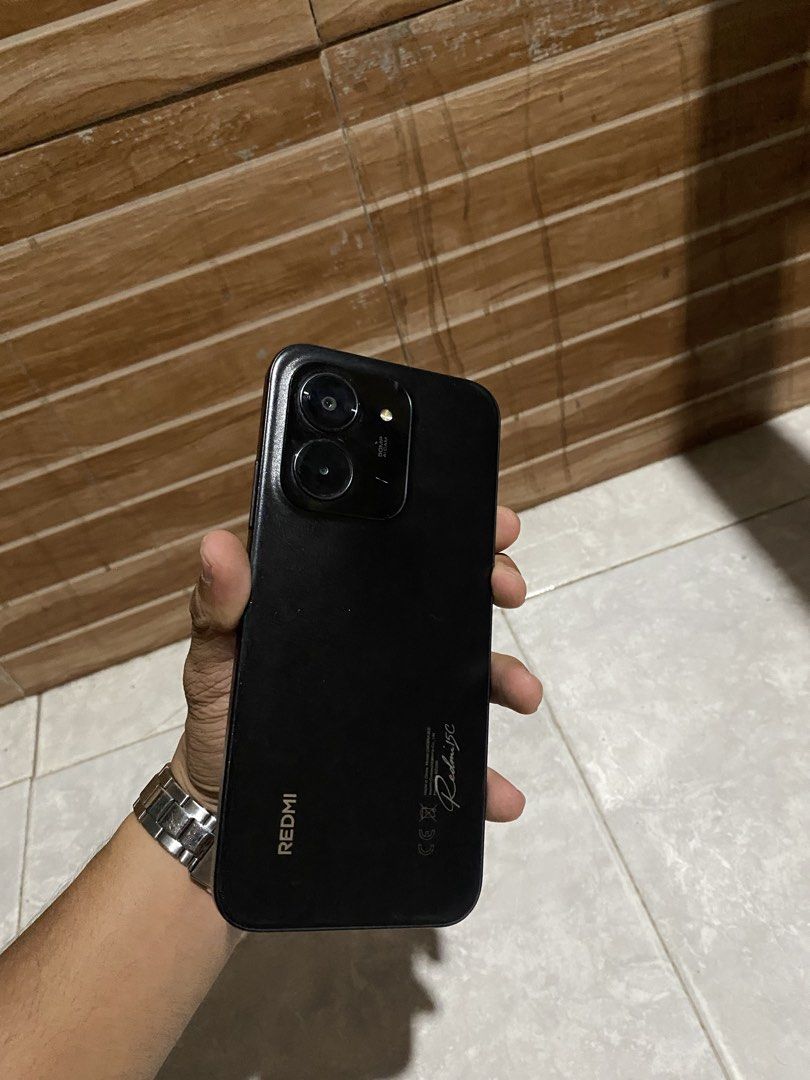 Redmi 15C (128GB) - Matte Black | Xiaomi HyperOS (Category: Android Others) located in Dumaguete. Submitted by gearhuntph (Listing ID 1447454164, Image 3). Description: 📱 Like-New Redmi 15C 128GB (Only 6 Mos Old / Extra Phone) • HyperOS Update • Unlimited Check Upon Meetup! 🤝 Model: Redmi 15C Storage: 128 GB Operating System: Xiaomi HyperOS (Version 2.0.217) Android Version: Android 15 Camera: 50MP AI Dual Camera.