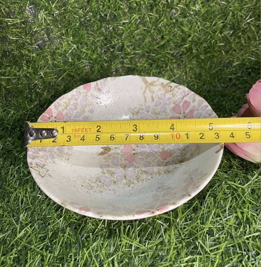 Sakura Floral Speckled Bowl 1 pc. (Category: Other Kitchenware & Tableware) located in Quezon City. Submitted by lanqcqc (Listing ID 1447399754, Image 3). Description: See this floral sakura design bowl which is good for your table set. The plate is with marker’s sign at the bottom which measures 5” diameter & 1.5 in height. japan surplus / pre-loved; as is unless declared new manage your expectations/ please NO TO maselan or choosy 1 to 2 days r