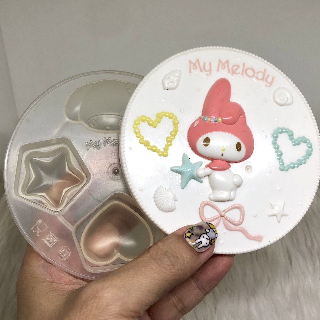 SANRIO MY MELODY MOLDER (Category: Cookware & Accessories) located in Quezon City. Submitted by kitsune.treasures (Listing ID 1447363941, Image 1). Description: *First to pay policy! *1 day reservation only. Failure to pay on time, auto cancel. 📍Quezon City * MOD: J&T | Lalamove * MOP: GCASH | BPI 📦ON HAND AND READY TO SHIP CONDITION: WHAT YOU SEE IS WHAT YOU GET. Dimensions: Kindly check the photos for the actual measurements. Please check all