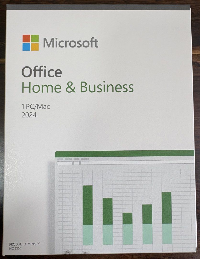Sealed Microsoft Office Home & Business 2024 1 PC/Mac