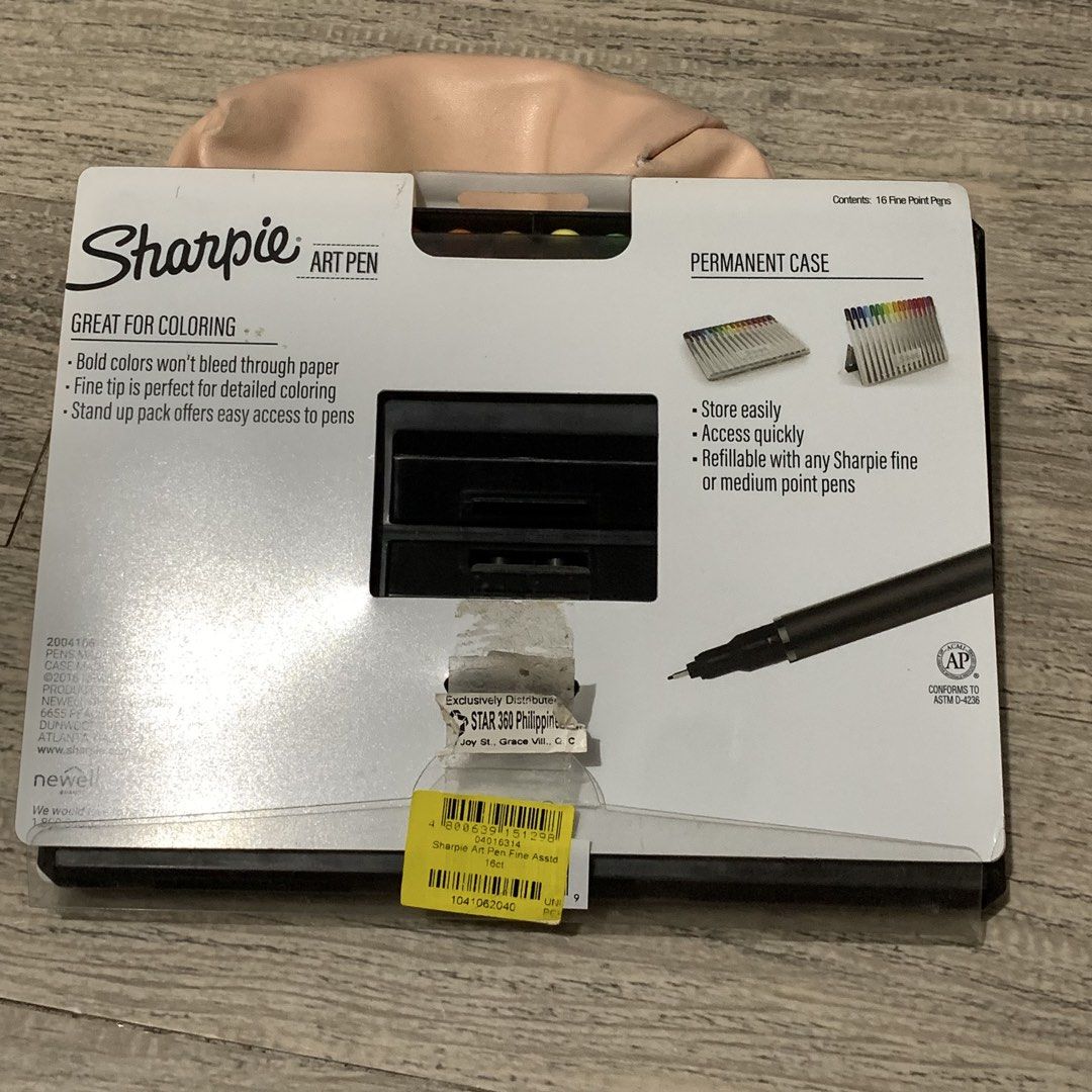 sharpie fine pen 16pcs (Category: Everything Else Others) located in Manila. Submitted by hersheysdeclutterz (Listing ID 1447329448, Image 3). Description: 99% full!! bought this impulsively & theres too much stationeries 🥲🥲 originally bought for ₱1200 open for meet up!.