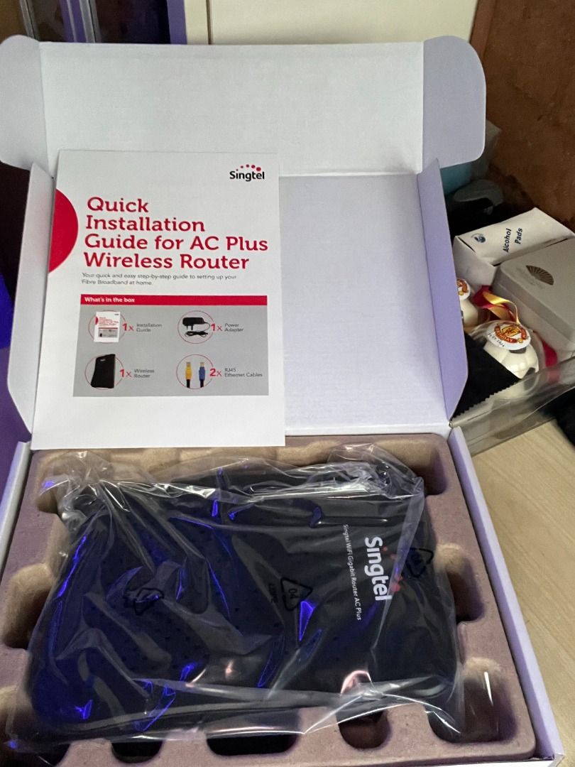 Singtel WiFi Gigabit Router AC PLUS499187170495713281