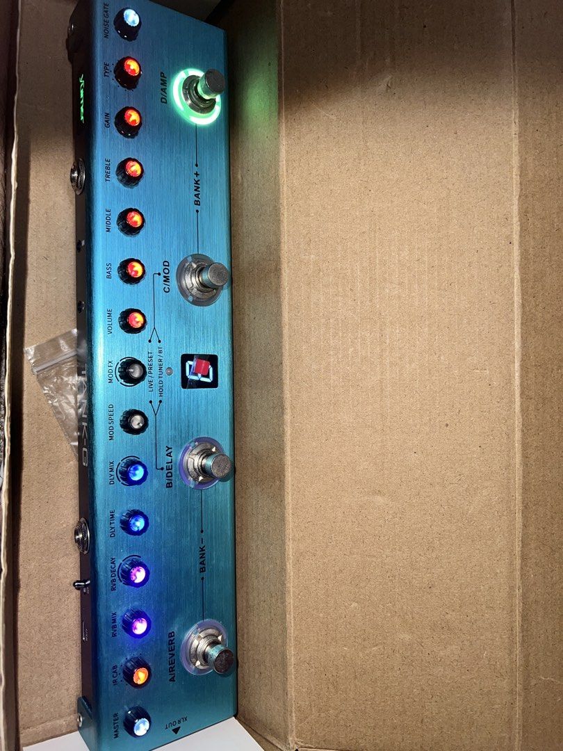TANK G PEDAL EFFECTS (Category: Musical Instruments) located in Angeles City. Submitted by nicole.zzx (Listing ID 1447323628, Image 1). Description: angeles city loc, meet up or pick up nalang may bawas pag pick up.2 months old pa lang yan di na nagagamit.