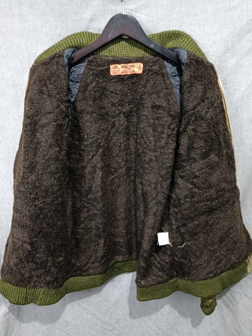 Tenderloin corduroy jacket (Category: Coats, Jackets and Outerwear) located in Baguio. Submitted by used_clothing2600 (Listing ID 1447298067, Image 3). Description: Tenderloin corduroy jacket Made in Japan Good condition Signs of usage Size Large Pit to pit 22 inches Length 26.5 inches P 950.