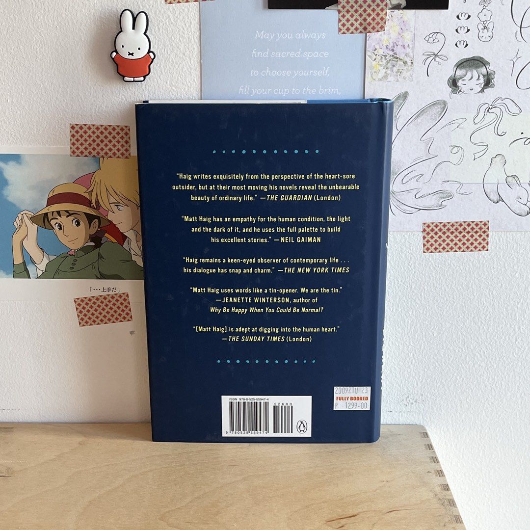 The Midnight Library (Hardcover) By Matt Haig (Category: Storybooks) located in Makati City. Submitted by konmarin (Listing ID 1447384218, Image 2). Description: - Preloved; Please review photos for the condition of this book. - Originally bought at Fully Booked. - Price is nonnegotiable; However, I offer discounts in increments of PHP 100 if buying 3 books or more :) - MOP: BDO, GCash; Strictly PAYO - MOD: SDD within Metro Manila, Buyer’s discre