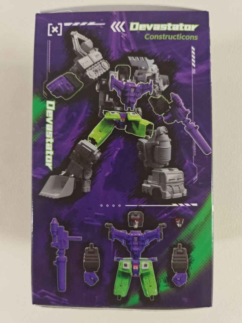 Transformers Devastator Combining Accessory - Defender Version (Category: Toy Figures) located in Singapore. Submitted by hyperamos (Listing ID 1447419586, Image 3). Description: - Transformers Devastator Combining Accessory, Defender Version - 28-piece set - Includes combining parts ONLY for Devastator (vehicle sections not included) - Perfect for completing your Devastator collection - Original Hasbro product .