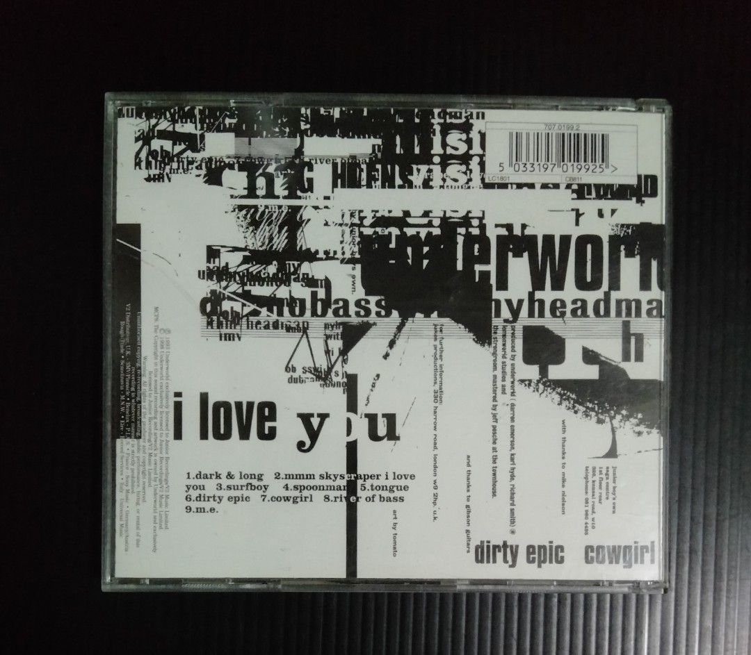 Underworld Dubnobasswithmyheadman CD Album (Category: CDs & DVDs) located in Kuala Lumpur. Submitted by thriftrekordz (Listing ID 1447303775, Image 2). Description: UNDERWORLD CD DAN INLAY KONDISI BAIK RM10.00 POS ASING** S/M POSTAGE RM8 S/S POSTAGE RM15 .