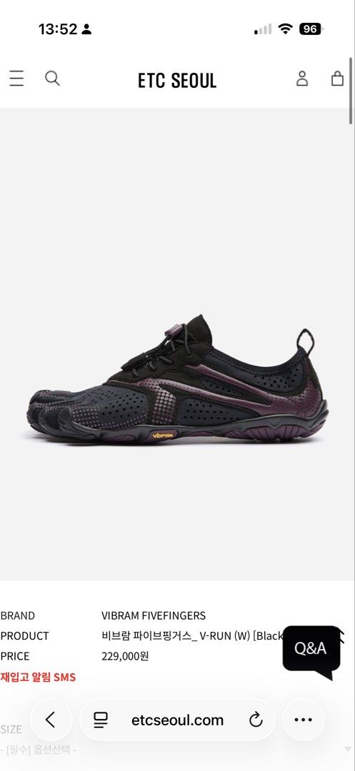 由 ybkswagiiii (刊登 ID 1447425954，圖片 1) 提交，位於 新北市 (New Taipei) 的 Vibram fivefingers (類別：運動鞋、球鞋)，說明：買錯尺寸所以出售，買完只套腳一次就知道太大所以9.9成新沒有落地過，在韓國買的標籤全都還在，尺寸是女生37號腳比較小的人可以購買呦！。