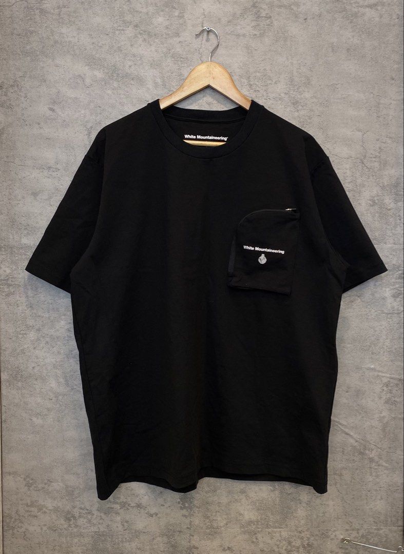 White Mountaineering Pocket Shirt (Category: Tshirts & Polo Shirts ) located in Quezon City. Submitted by rebirthalley (Listing ID 1447409688, Image 1). Description: Width-24 Length-30 Sleeve-10 Shoulder-20 Hem-24.5 Excellent Condition No flaws 1580.