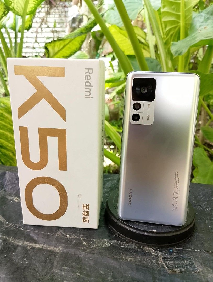 XIAOMI REDMI K50 ULTRA (Category: Xiaomi) located in Cavite. Submitted by princeyohhan (Listing ID 1447322553, Image 2). Description: XIAOMI REDMI K50 ULTRA FLAGSHIP GAMING PHONE FOR SWAP SA 256GB NYO NA MAY ADD CASH! XIAOMI REDMI K50 ULTRA 512GB GAMING AND CAMERA PHONE 12GB RAM 512GB ROM 108MP+8MP+2MP MAIN CAMERA 20MP FRONT CAMERA SNAPDRAGON 8+ GEN 1 PROCESSOR 1.5 MILLION ANTUTU SCORE 5000MAH BATTERY 120W CHARGER GLOBAL ROM SOBRANG KUNAT GOOD FO