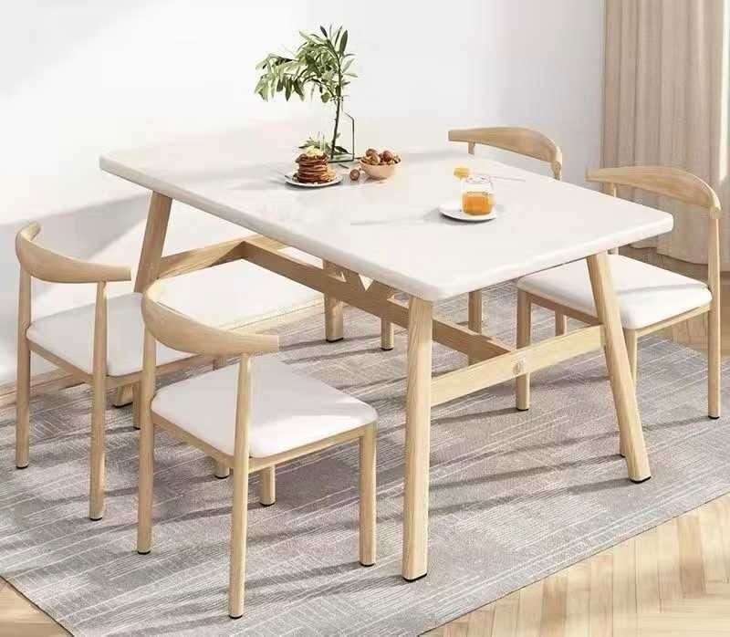 120X60cm Dining Table 4 Seats, Modern Minimalist Dining Table (Category: Tables & Sets) located in Manila. Submitted by salvanter. (Listing ID 1452719435, Image 2). Description: .