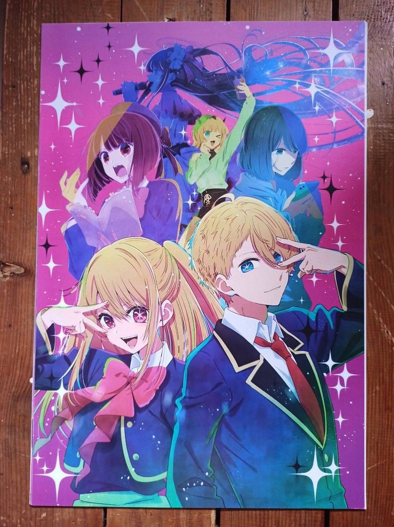 Animé Posters Oshi No Ko (Category: Art & Prints) located in Taguig. Submitted by t.o.t.g.a (Listing ID 1452876318, Image 1). Description: Animé Posters Oshi No Ko P20 each Size : Length 11" x Width 17" 💯 High Quality Paper 💯 High Quality Poster Loc : Upper Bicutan, Taguig Pin 📌 : Blk 88 D'Toppers Café Kayo po magbo-book ng rider ninyo for pick up then after ma check nung rider ninyo ang items, dun pa lang po kayo magse send ng payment. Pwede 