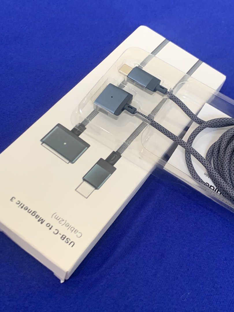 Apple USB-C To MagSafe 3 Cable 2m (Category: Chargers & Cables) located in San Juan City. Submitted by ph_gadgets_hub (Listing ID 1452849804, Image 3). Description: 💯% apple accessories😍 💯% data sync supported 💯% MFM Certified 💯% brand new SALE‼️ ₱1,300 USB-C to MagSafe 3 Cable (2m) (type c to magsafe 3 cable) ❤️ ₱1,000 30W USB-C Power Adapter ₱1,400 61W USB-C Power Adapter ₱1,600 87W USB-C Power Adapter ₱1,800 96W USB-C Power Adapter🔋 🚀We