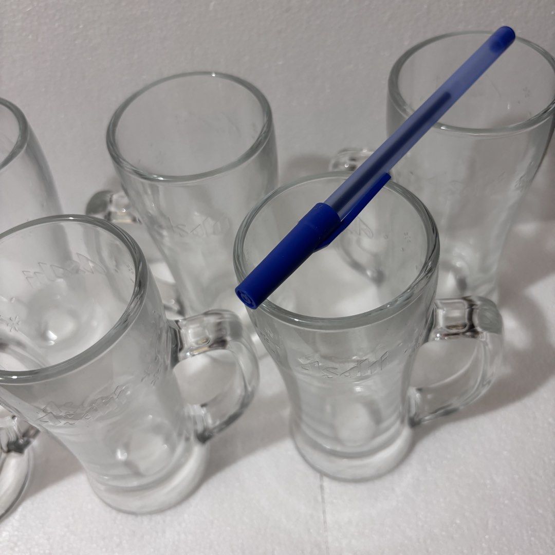 Asahi Beer Mug Set (Category: Dinnerware & Cutlery) located in Quezon City. Submitted by lee.selection (Listing ID 1452705787, Image 3). Description: Asahi Beer Mug Set Japan surplus items wysiwyg makapal pen for size reference only 320php set .
