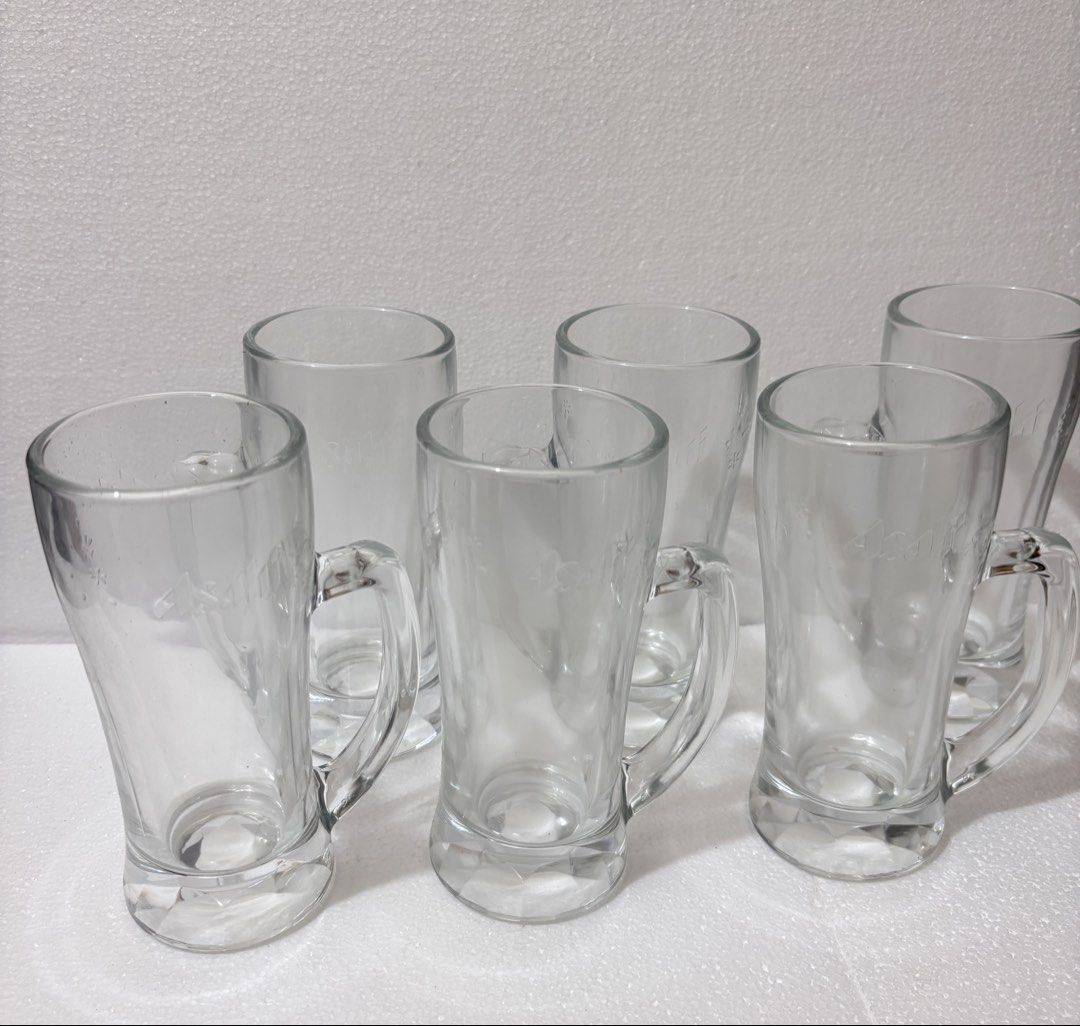 Asahi Beer Mug Set (Category: Dinnerware & Cutlery) located in Quezon City. Submitted by lee.selection (Listing ID 1452705787, Image 1). Description: Asahi Beer Mug Set Japan surplus items wysiwyg makapal pen for size reference only 320php set .