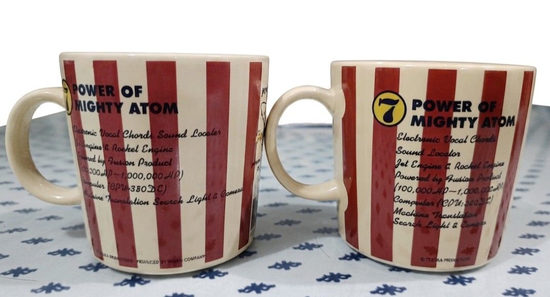 Astroboy Ceramics Mug (Category: Coffee & Tea Tableware) located in Binan City. Submitted by mayjhe (Listing ID 1452710011, Image 2). Description: 💛 For Sale 💛 🌸 Astroboy 🍀 Ceramics Mug 📍 Condition: Good 💰 Price is ₱ 370.00 each 👉 Other details posted 🇵🇭 Location Biñan Laguna 🛵 Courier J& T and Lalamove 📋 Shipping by schedule 📍 NO COD & COP 📌 All items are carefully packed and labeled with Fragile stickers for breakable goods. Howeve