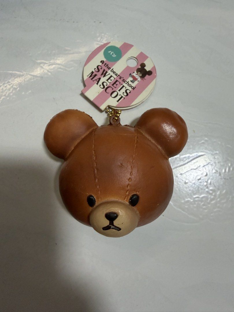 Bear head (Category: Designer & Blind Box Toys) located in Singapore. Submitted by charchar.985 (Listing ID 1452856729, Image 1). Description: Hi selling this starting at 20 on my tele channel at squishchars .
