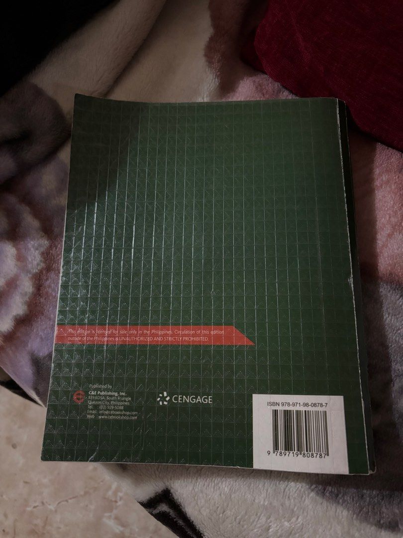 Biochemistry Third Edition by H. Stephen Stoker Cengage Philippine Edition (Category: Textbooks) located in Quezon City. Submitted by chin.llei (Listing ID 1452821027, Image 2). Description: - used lightly - with minimal writings - no highlights - original price ₱950.