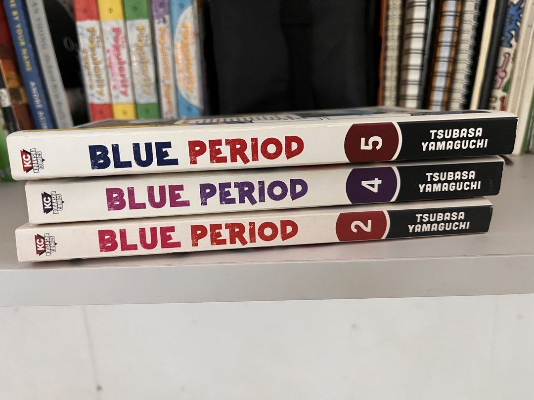 Blue Period 2,4,5 (Category: Storybooks) located in Las Pinas. Submitted by snr___salad (Listing ID 1452850436, Image 3). Description: 675 take all preferably lalamove pickup las pinas.