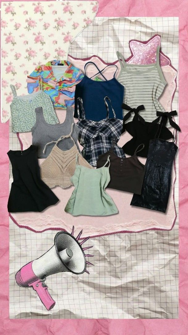 Bundle of Tops and Dresses - Various Styles (Category: Blouses) located in Manila. Submitted by chigaret (Listing ID 1452727274, Image 1). Description: you can take it all or buy one top starting at 99.