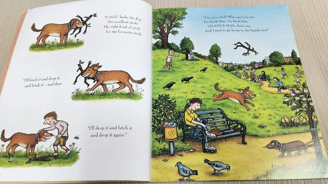 Children's Books Bundle from Julia Donaldson & Axel Scheffler (Category: Children's Books) located in Taguig. Submitted by Bloomscorner1 (Listing ID 1452791437, Image 2). Description: - Bundle of 3 popular children's books by Julia Donaldson & Axel Scheffler. - Includes: 1) Stick Man (no CD), 2) A Squash and a Squeeze 3) Charlie Cook's Favourite Book. - Perfect for young readers and bedtime stories. - Engaging stories and beautiful illustrations.