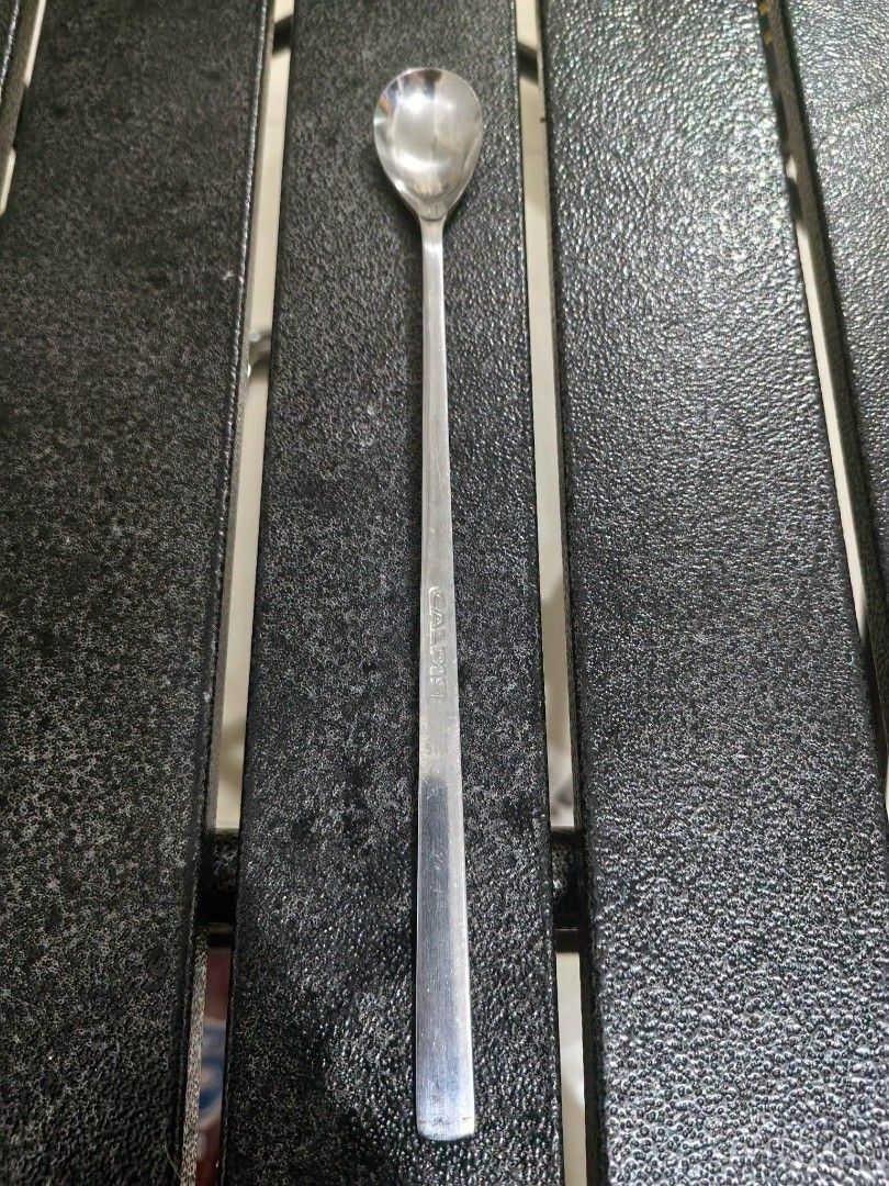 Cocktail Long Glass Stirrer - Stainless (Category: Other Kitchenware & Tableware) located in Cebu City. Submitted by dudes_villanueva (Listing ID 1452782412, Image 2). Description: Cocktail Long Glass Stirrer - Stainless Markings: Kiya Calpis 🍹 In excellent condition..