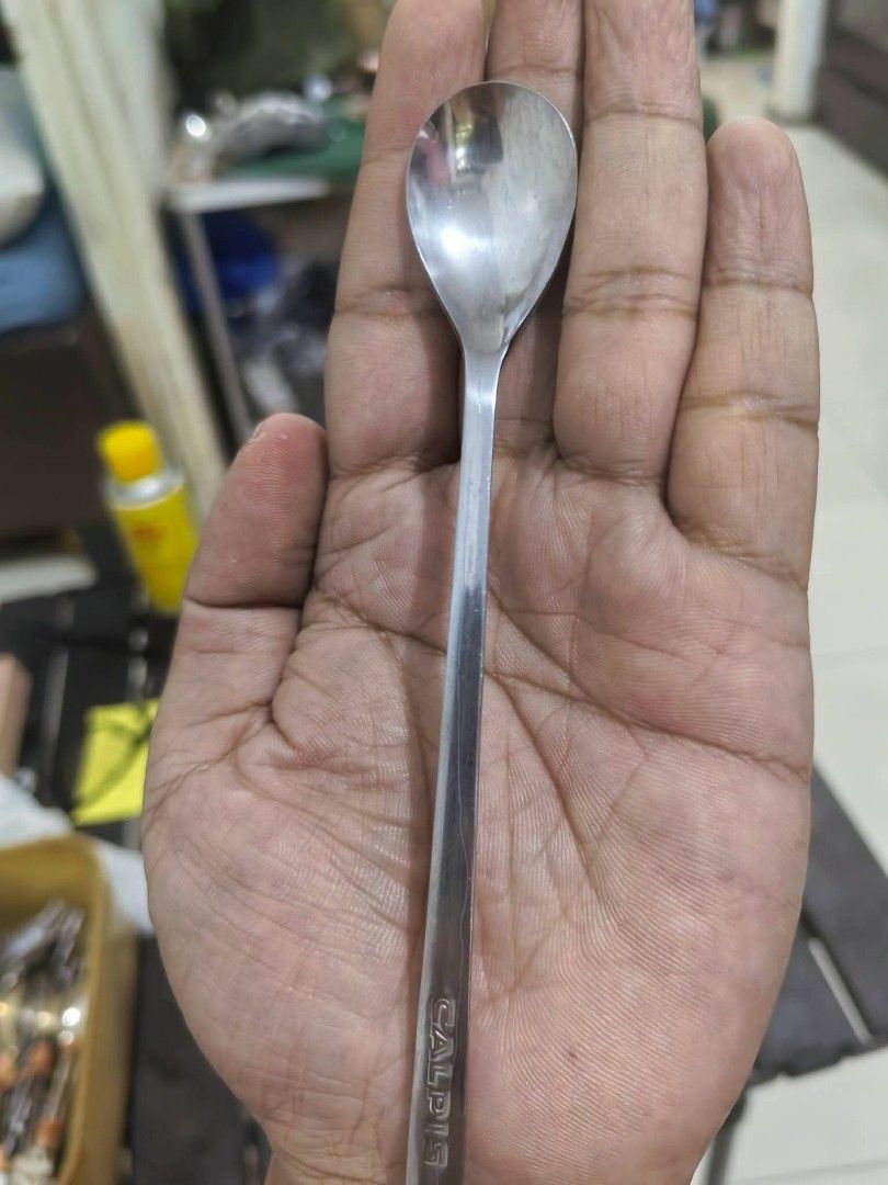 Cocktail Long Glass Stirrer - Stainless (Category: Other Kitchenware & Tableware) located in Cebu City. Submitted by dudes_villanueva (Listing ID 1452782412, Image 3). Description: Cocktail Long Glass Stirrer - Stainless Markings: Kiya Calpis 🍹 In excellent condition..