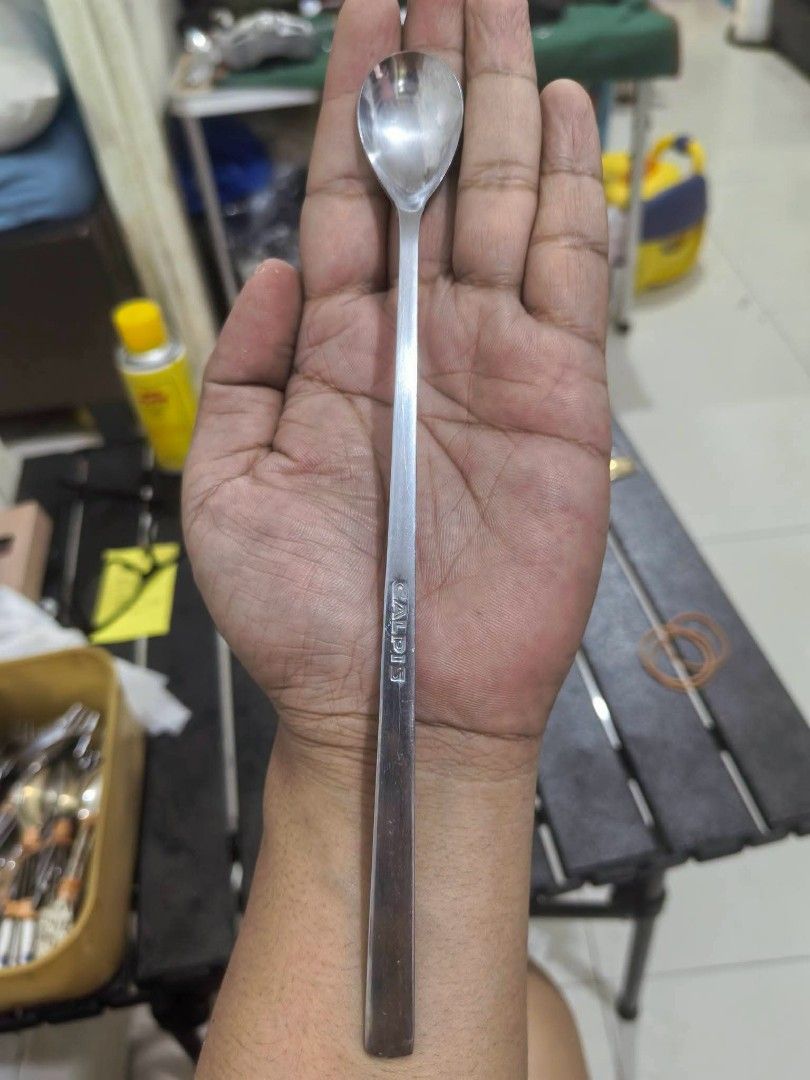 Cocktail Long Glass Stirrer - Stainless (Category: Other Kitchenware & Tableware) located in Cebu City. Submitted by dudes_villanueva (Listing ID 1452782412, Image 1). Description: Cocktail Long Glass Stirrer - Stainless Markings: Kiya Calpis 🍹 In excellent condition..