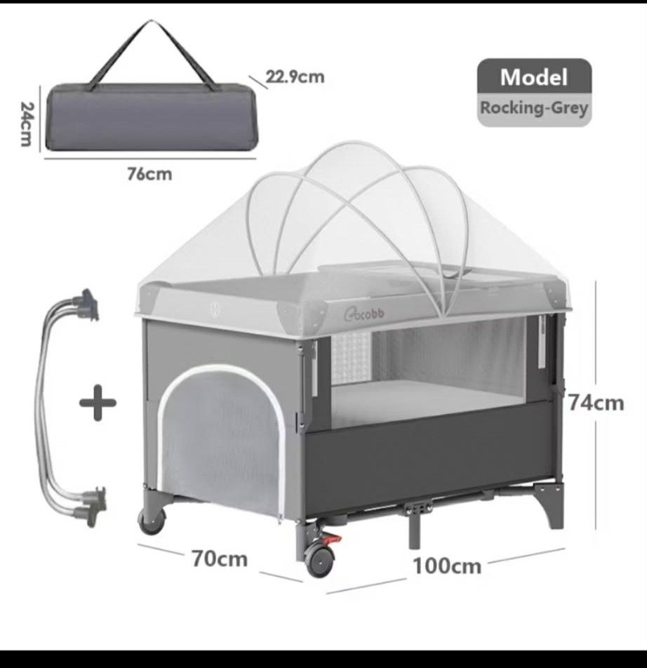 Cocobb co sleeper crib FREE SF (Category: Cots & Cribs) located in General Santos City (Dadiangas). Submitted by samarey (Listing ID 1452834239, Image 1). Description: brand new Cocobb crib bought for 3500 sa orange app pero di po nagamit nag change of plan. Very space saver item. quality wise and budget wise exact measurements are posted sa pics. rfs seriously decluttering pay 2500 and it's FREE SF.
