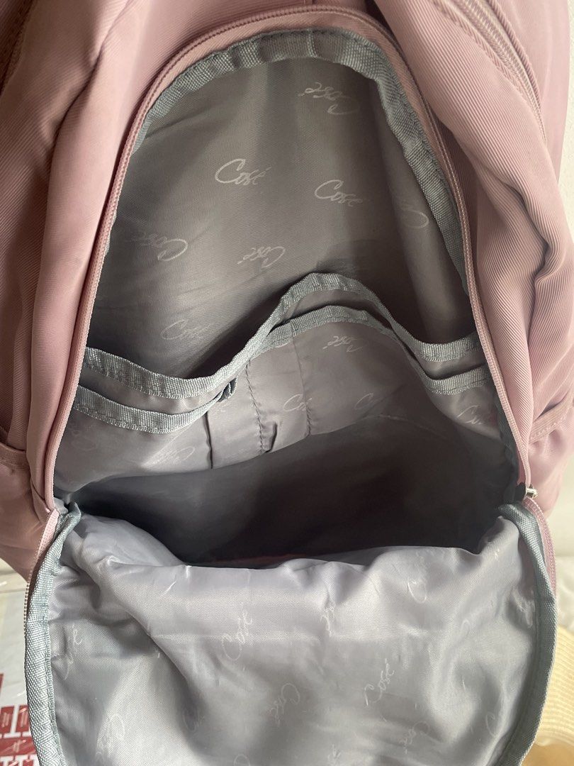 Cosé Dunmelia Plain Laptop Backpack in Lilac (Category: Backpacks) located in Quezon City. Submitted by bitethegram (Listing ID 1452714826, Image 3). Description: 🤍 RFS: Decluttering 🤍 With some stains in front but can be washed 🤍 With small tear on back straps but can be sewn; bag very much usable and still sturdy 🤍 Perfect for back to school or work .