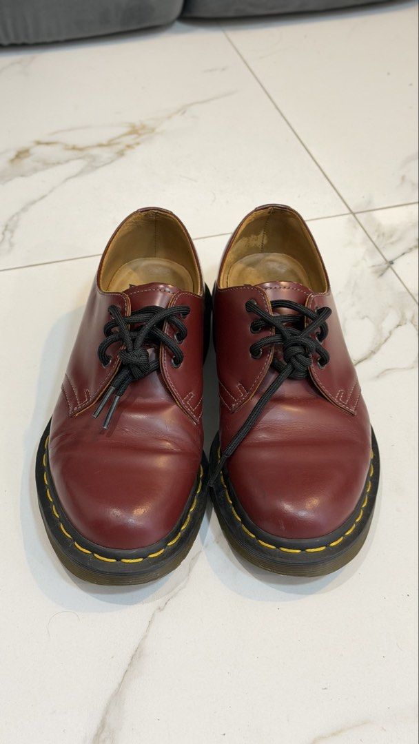 Doc Martens x Commes de Garcon Cherry Lace Up (Category: Boots) located in Rizal. Submitted by okcath (Listing ID 1452748721, Image 2). Description: Good as new No box.