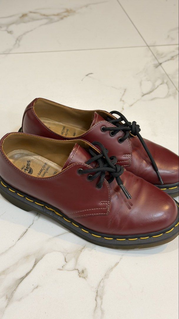 Doc Martens x Commes de Garcon Cherry Lace Up (Category: Boots) located in Rizal. Submitted by okcath (Listing ID 1452748721, Image 1). Description: Good as new No box.