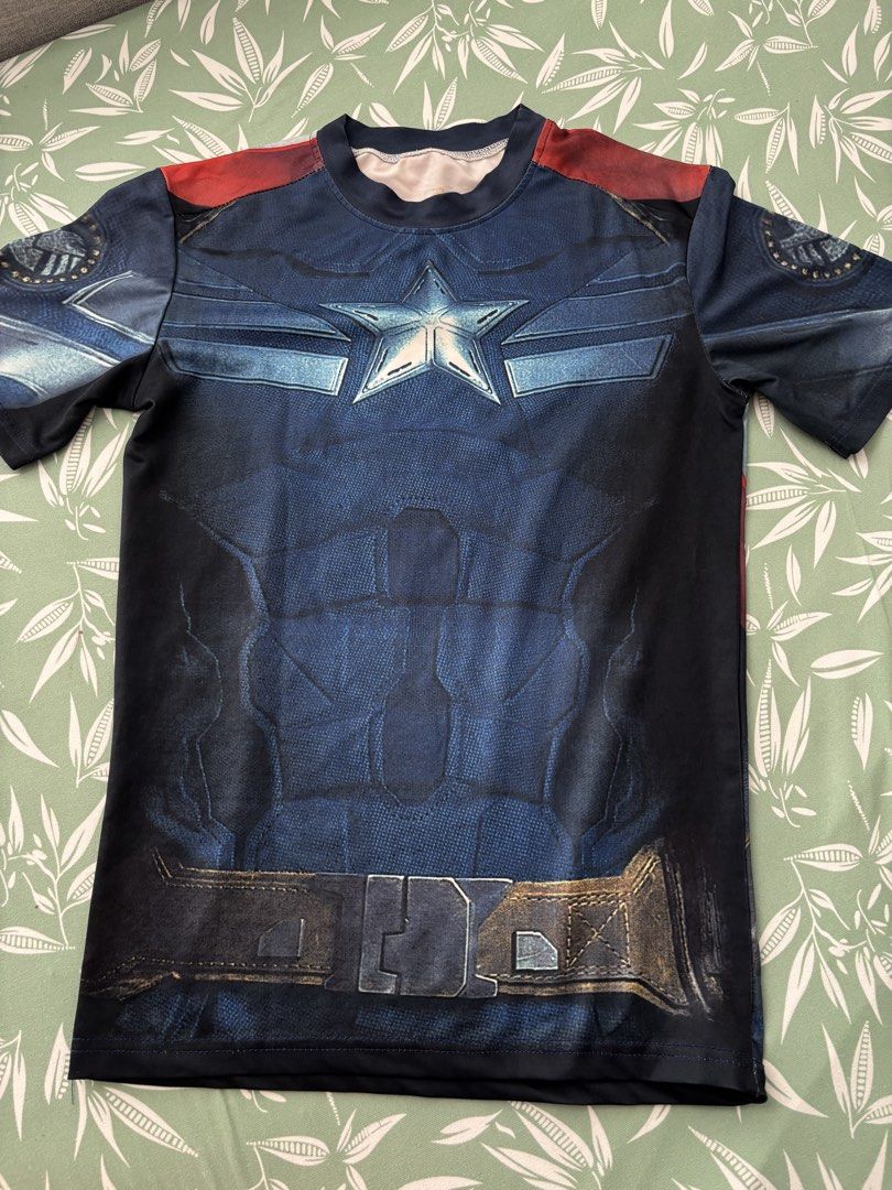 Dri fit captain america shirt (Category: Babies & Kids Fashion) located in Manila. Submitted by cappadociadream (Listing ID 1452868499, Image 2). Description: .
