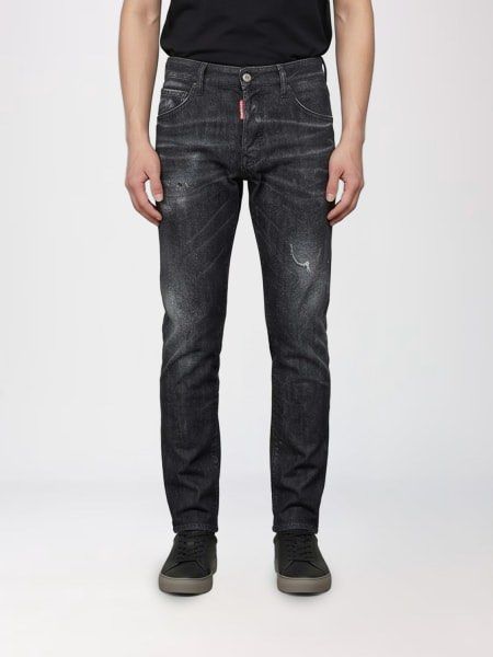 Dsquared2 - Whiskering Patch Black Jeans (Category: Jeans) located in Pasig City. Submitted by sound.racks (Listing ID 1452855985, Image 3). Description: Dsquared2 - Whiskering Patch Jeans - Size:32 - Length:41 - Thigh:12 - Leg Opening:8 - Issue:none ₱999 +Shipping Fee .