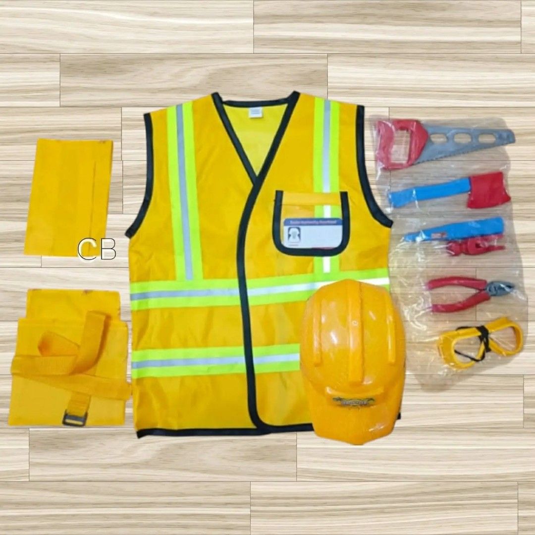 Engineer career custome for kids kids (Category: Babies & Kids Fashion) located in Manila. Submitted by viashop02 (Listing ID 1452783013, Image 1). Description: Engineer career custome for kids Age:3-10 yrs old Cash on delivery via lalamove.