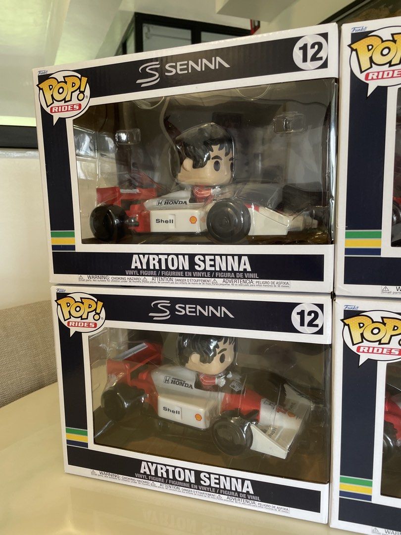 F1 Funko Pop Racing and Pop Rides (Category: Vehicle & Diecast Models) located in Pasig City. Submitted by ab218 (Listing ID 1452739200, Image 2). Description: Formula 1 Funko Pop Racing and Pop Rides Update: Ayrton Senna #12 - 3,500 - 3 left Ayrton Senna #314 - 2,500 - 1 left Ayrton Senna #11 - 1,900 - SOLD OUT Kimi Antonelli #13 - 2,500 - 1 left All original, unopened and brand new If in doubt, please don’t buy Thank you! ☺️ .