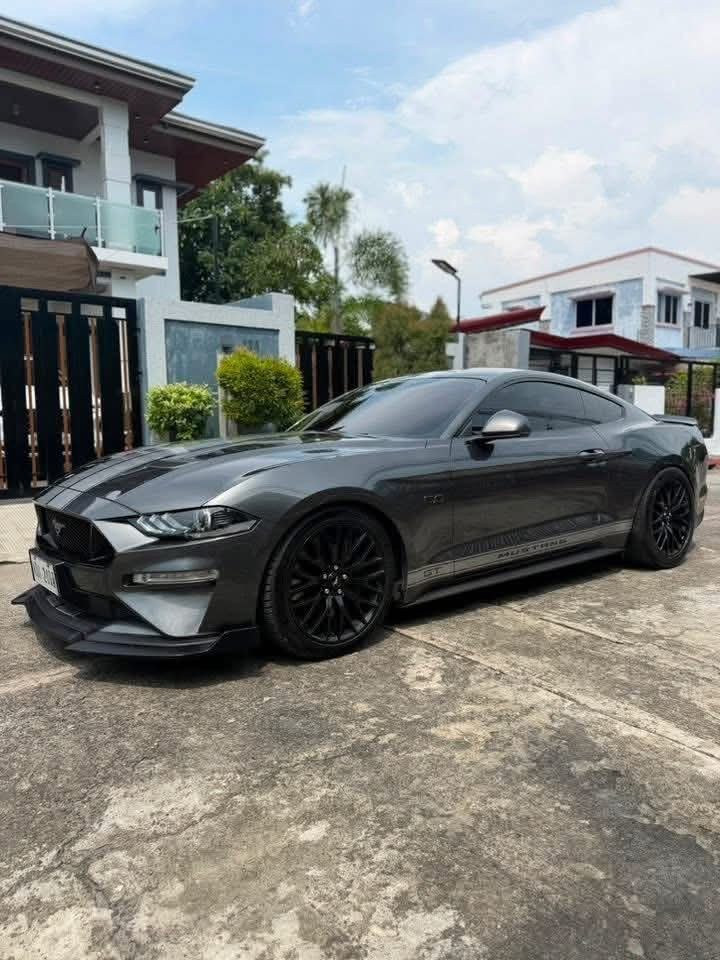 Ford Mustang GT 5.0 V8 Auto (Category: Used Cars) located in Manila. Submitted by quality_cars (Listing ID 1452750383, Image 3). Description: FOR SALE‼️ Cash/Financing/Trade-in✔️ 2019 Ford Mustang GT 5.0 v8 2019 year model Automatic Transmission All stock 14,xxx original mileage💯 Magnetic Metallic original paint zero retouch💯 5.0 v8 Engine 460 horsepower Pre-collision assist Advanced Traction Control & Stability Control System Sync 3 Apple Carp
