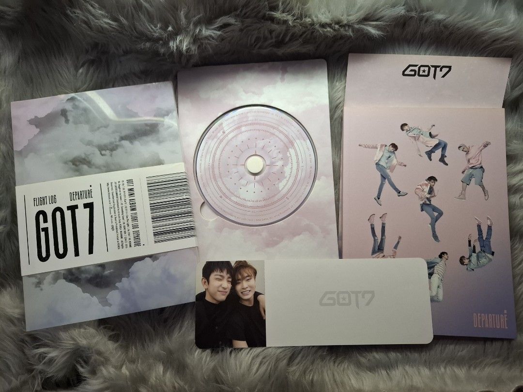 GOT7 Flight Log Departure & Turbulence Albums (Category: CDs & DVDs) located in Manila. Submitted by mochi.nakatsu (Listing ID 1452701351, Image 3). Description: - Selling 2 GOT7 albums: Flight Log: Departure and Flight Log: Turbulence. - inclusions as pictured. - With a lots of freebies 🥰.