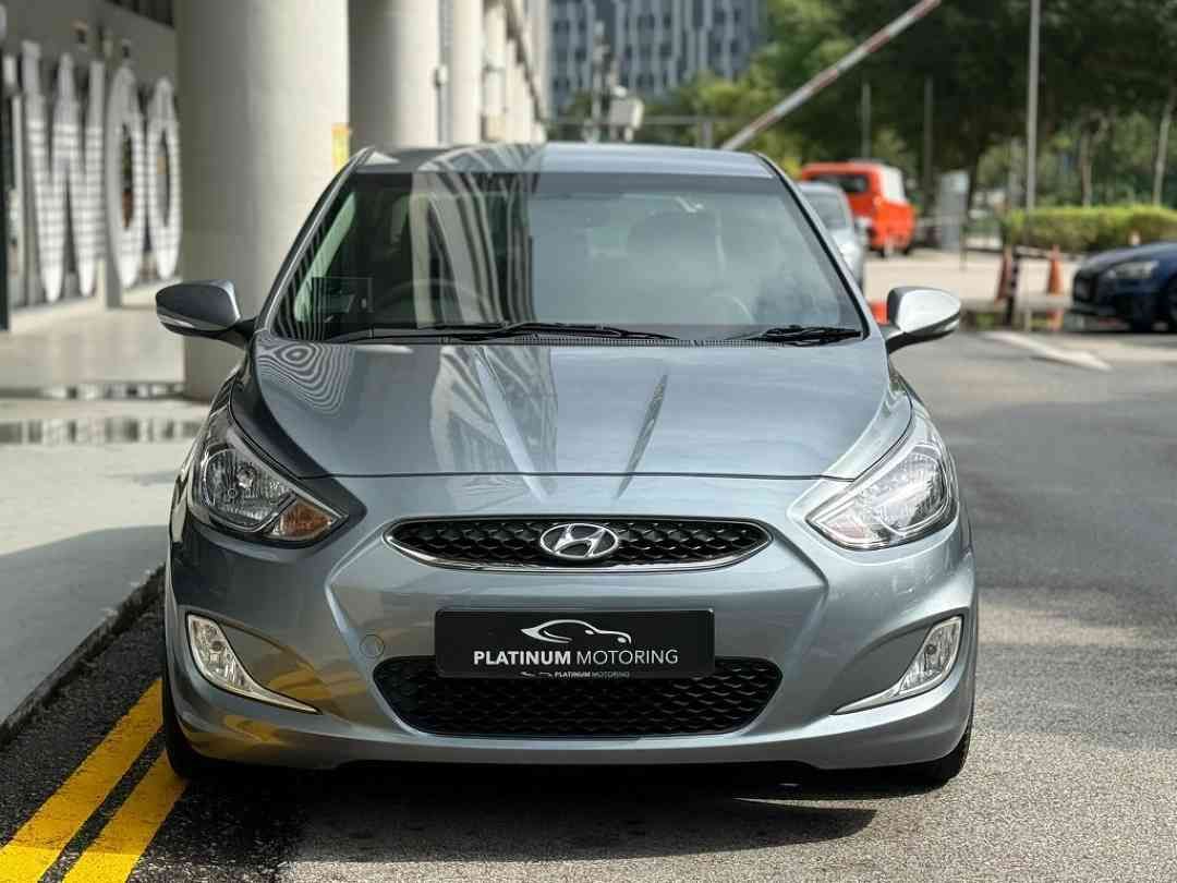 Hyundai Accent 1.4 CVT (A) (Category: Used Cars) located in Singapore. Submitted by platinummotoringsg (Listing ID 1452707603, Image 1). Description: Interest rates from as low as 1.28%! Full loan available. Choose from bank or in house financing! Singapore's largest pre-owned dealership with 500+ listings, we offer higher trade-in value, better approval rates, and some of the lowest interest rates in the market. 4x SGCM Premium Dealer award winn